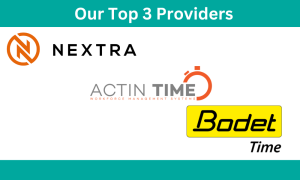 Our top 3 time and attendance providers