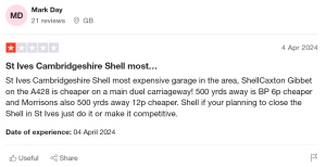 shell negative review