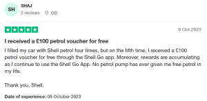 shell positive review